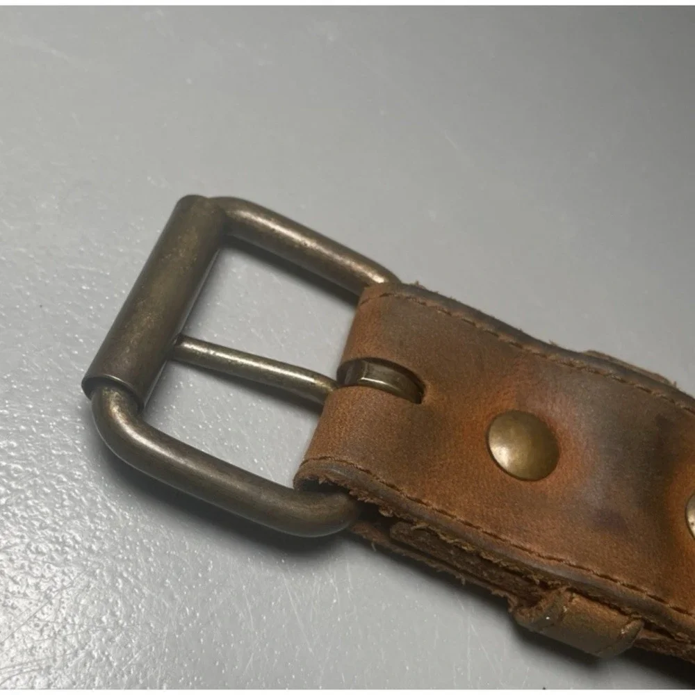 Men's‎ Brown Leather Belt Size 36
